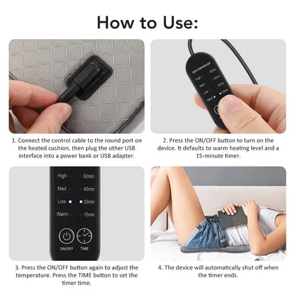 Värmedyna Elektrisk - USB