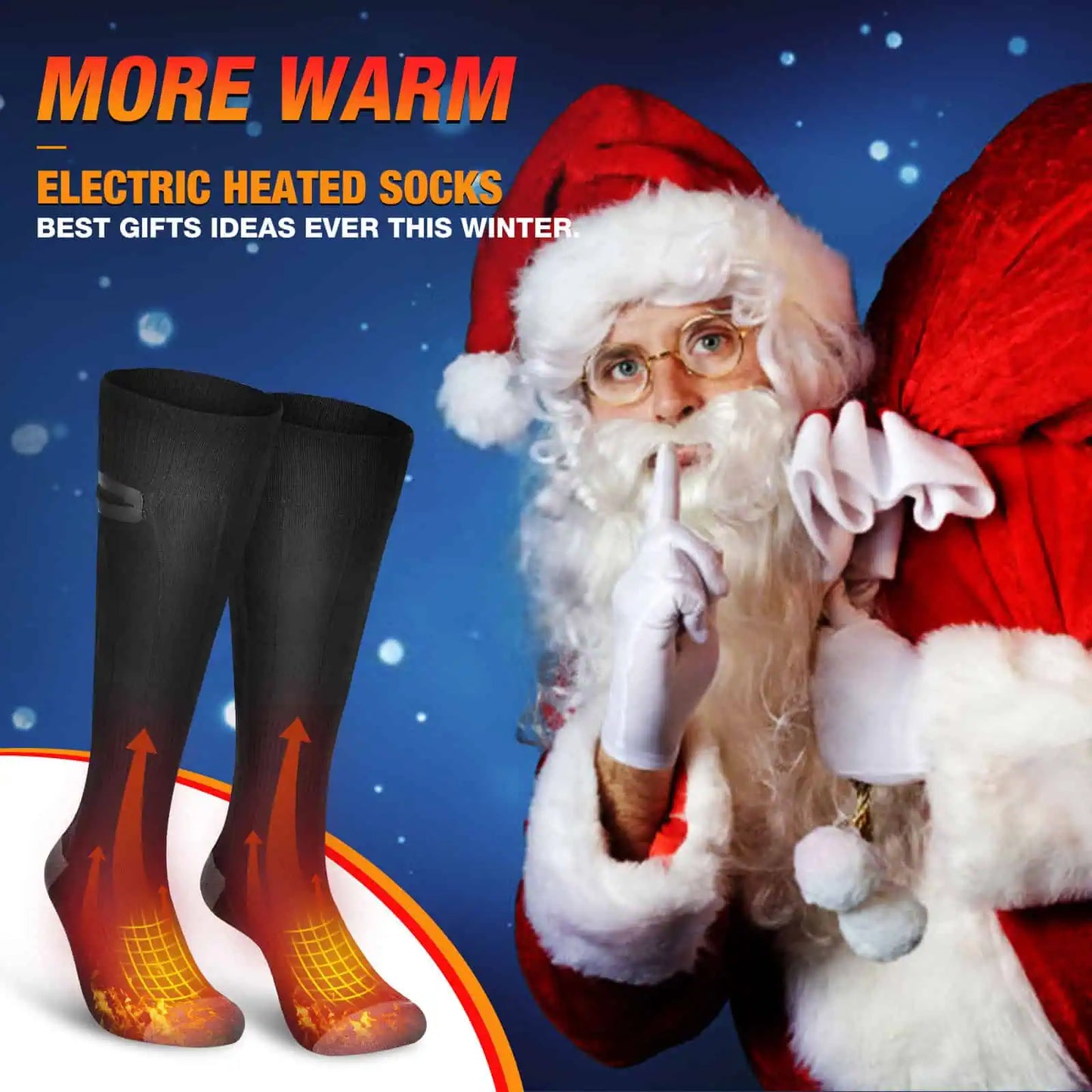 Dessa värmestrumpor är en perfekt julklapp eller gåva under vintertider!