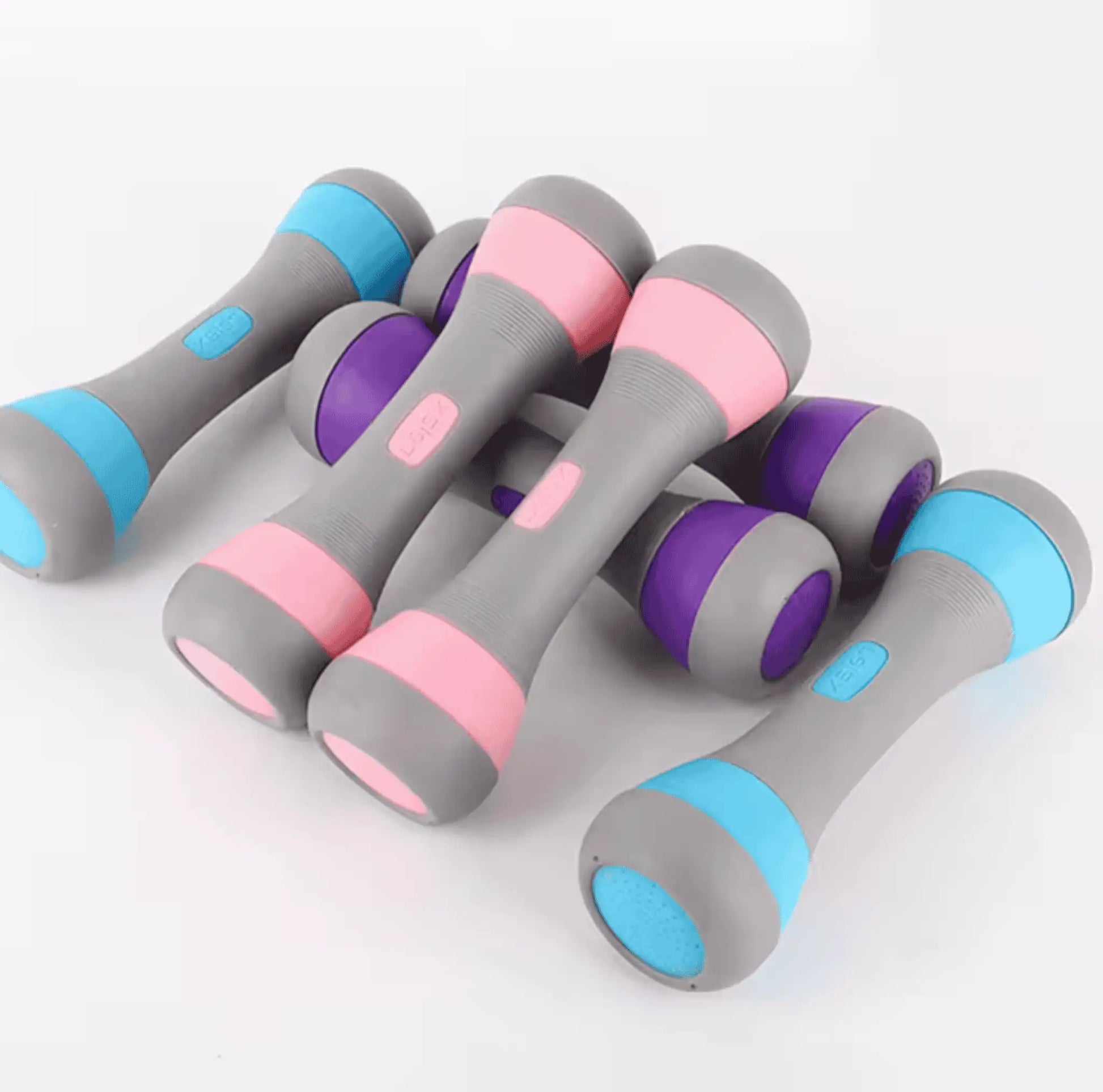 Hantlar används vid lugn träning för armar och överkropp